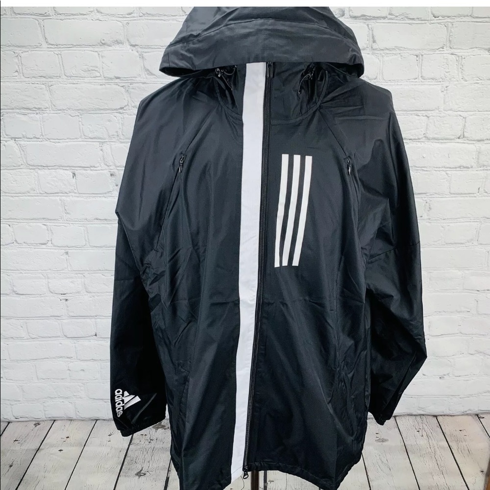 Adidas Mens Wind Jacket Running Training Hoodie
